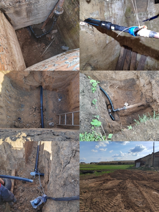 Завершены работы по частичному ремонту водоразводящих сетей в п.Ветка.